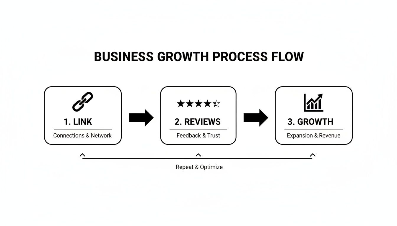 google-review-link-growth-process